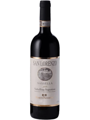 Вино Mamete Prevostini, San Lorenzo, Valtellina Superiore Sassella DOCG 2015, 0.75 л