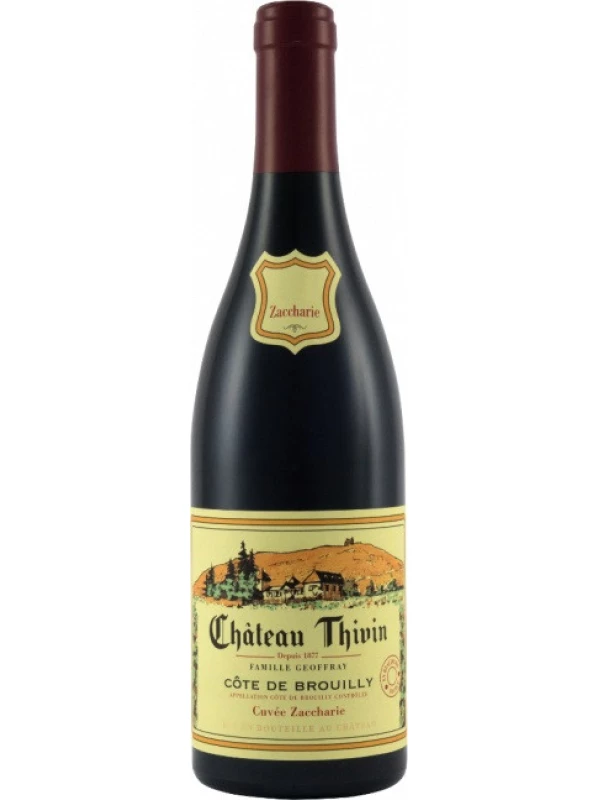 Chateau Thivin, Cuvee Zaccharie Cote de Brouilly AOC