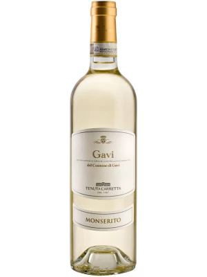 Вино Tenuta Carretta, Monserito Gavi del Comune di Gavi DOCG 2025, 0.75 л