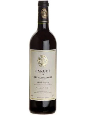 Вино Sarget du Gruaud Larose AOC Saint-Julien 2002, 0.375 л