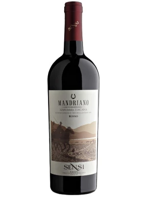 Вино Sensi, Mandriano Rosso, Maremma Toscana DOC 0.75 л