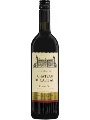 Вино Chateau de Capitale Rouge Sec 0.75 л