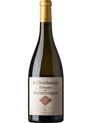 Вино Domaine de Baron'Arques, Limoux, Le Chardonnay 2011, 0.75 л