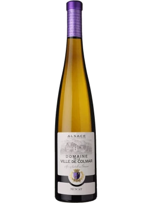 Вино Domaine Viticole de la Ville de Colmar, Muscat, Alsace AOP 2017, 0.75 л