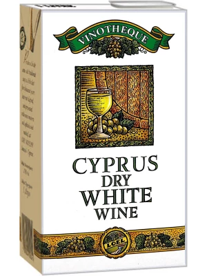 Вино Loel, Vinotheque Cyprus​​​​​​​ Dry White, Tetra Pak 1 л