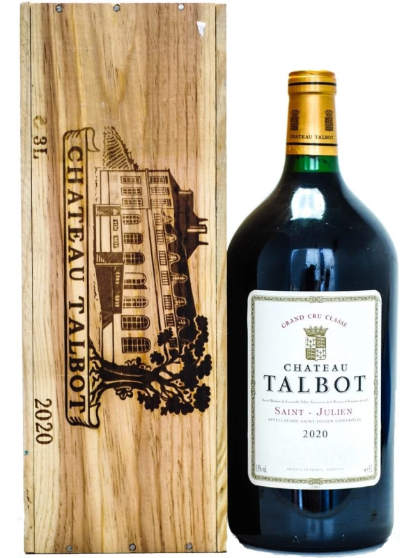 Chateau Talbot, St-Julien AOC 4-me Grand Cru Classe, wooden box