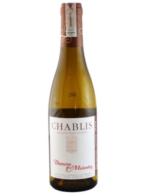 Вино Domaine des Malandes, Chablis AOC 2020, 0.375 л