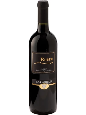 Вино La Carraia, Ruber, Umbria IGT 2015, 0.75 л
