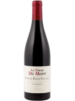 Вино La Ferme Du Mont, Le Ponnant, Cotes du Rhone Villages AOP 2012, 0.75 л