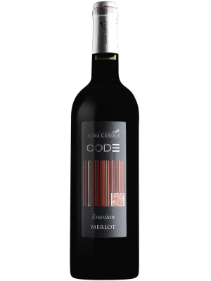 Вино Alma Cersius, Code Emotion Merlot, Pays d'Oc IGP 0.75 л