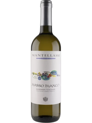 Вино Mantellassi, Masso Bianco, Maremma Toscana DOC 2021, 0.75 л