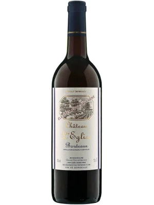 Вино Chateau l'Eglise, Bordeaux AOC 2017, 0.75 л