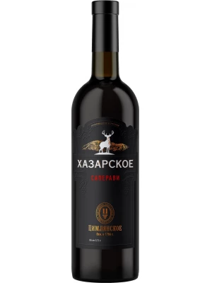 Вино Хазарское Саперави сухое 0.75 л