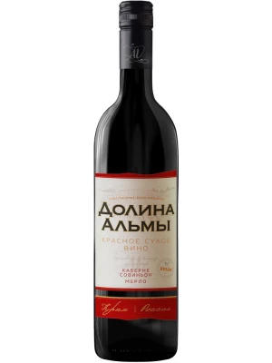 Вино Долина Альмы Каберне Совиньон-Мерло 0.75 л