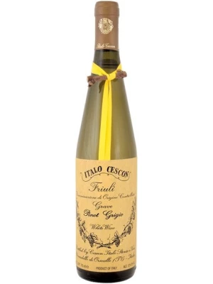Вино Italo Cescon, Pinot grigio, Friuli Grave DOC 2015, 0.375 л