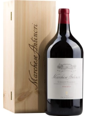 Вино Marchese Antinori, Chianti Classico DOCG Riserva, wooden box 2012, 3 л