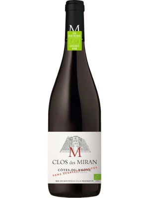 Вино Clos des Miran Rouge Sans Sulfites Ajoutes, Cote-du-Rhone AOP 0.75 л