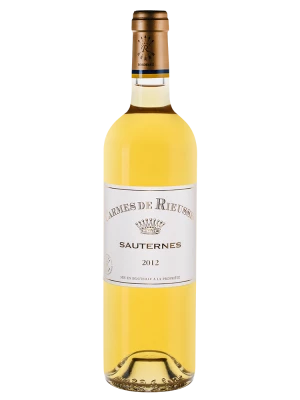 Вино Les Carmes de Rieussec, Франция Chateau Rieussec 2012, 0.75 л
