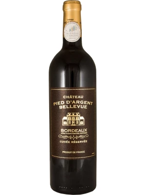 Вино Сhateau Pied d'Argent Bellevue, Bordeaux AOC 0.75 л