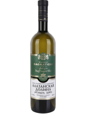 Вино Eniseli Bagrationi, Alazani Valley White 0.75 л