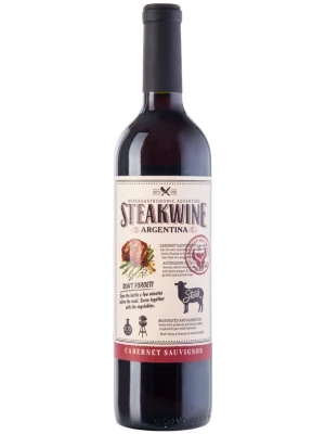 Вино Steakwine Cabernet Sauvignon 2019, 0.75 л