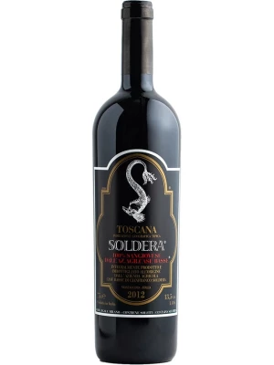 Вино Case Basse, Soldera Sangiovese, Toscana IGT 2012, 0.75 л