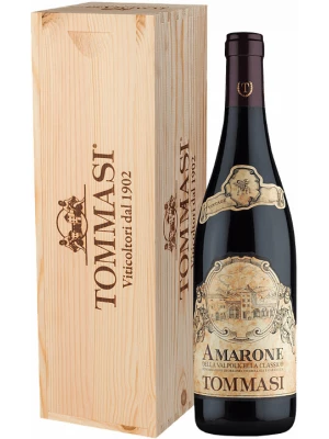 Вино Tommasi, Amarone della Valpolicella Classico DOCG, wooden box 2017, 0.75 л