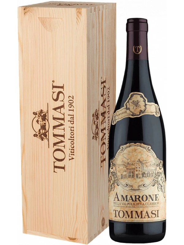 Tommasi, Amarone della Valpolicella Classico DOCG, wooden box
