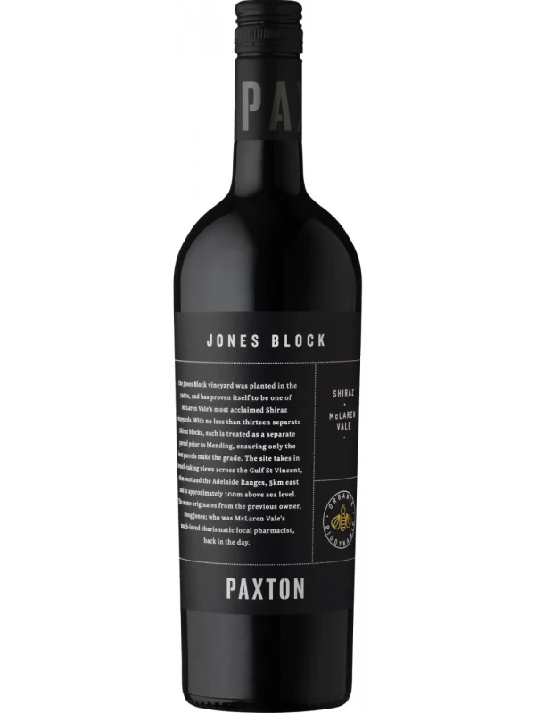 Paxton, Jones Block Shiraz, McLaren Vale