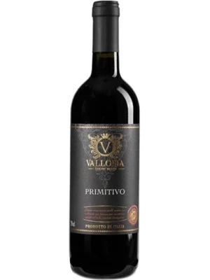 Вино Valloria Primitivo, Puglia IGP 2021, 0.75 л