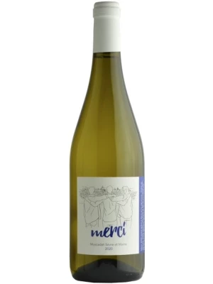 Вино Domaine de la Pepiere, Merci Muscadet Sevre et Maine AOC 2020, 0.75 л