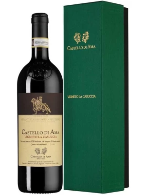 Вино Castello di Ama, Chianti Classico Gran Selezione DOCG Vigneto La Casuccia, gift box 2018, 0.75 л