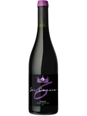Вино Sibiliana, Sei Corone Syrah, Terre Siciliane IGP 0.75 л