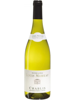 Вино Domaine Louis Moreau, Chablis 2022, 0.75 л