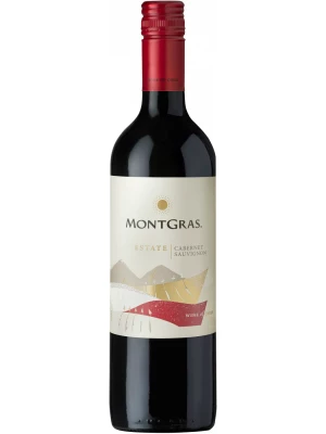 Вино MontGras, Estate Cabernet Sauvignon 2016, 0.75 л