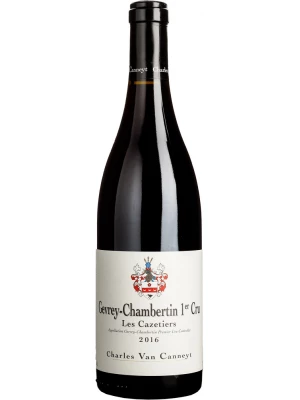 Вино Charles Van Canneyt, Gevrey-Chambertin 1-er Cru Les Cazetiers AOC 2016, 0.75 л