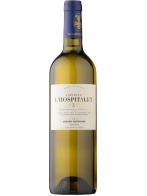 Вино Chateau l'Hospitalet Blanc, La Clape AOP 2017, 0.75 л