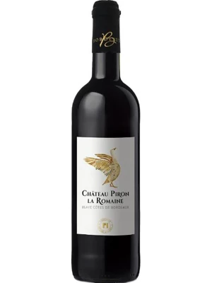 Вино Chateau Piron La Romaine, Blaye Cotes de Bordeaux AOC 2019, 0.75 л