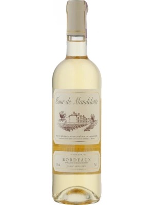 Вино Tour de Mandelotte Bordeaux AOP Blanc Moelleux 0.75 л