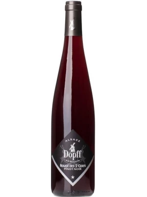 Вино Dopff au Moulin, Pinot Noir Rouge des 2 Cerfs, Alsace AOC 2021, 0.75 л