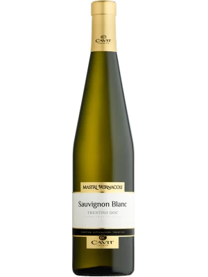 Вино Mastri Vernacoli Sauvignon Blanc, Trentino DOC 2024, 0.75 л