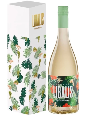 Вино Maetierra, Libalis Frizz, Valles de Sadacia PGI, gift box 2021, 0.75 л