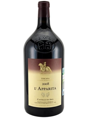 Вино Merlot IGT l'Apparita 2008, 3 л