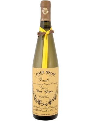 Вино Italo Cescon, Pinot grigio, Friuli Grave DOC 2014, 0.375 л