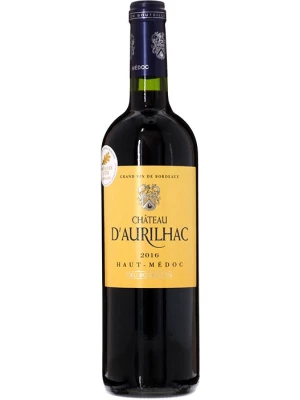 Вино Chateau D'Aurilhac, Cru Bourgeois, Haut-Medoc AOC 2016, 0.75 л