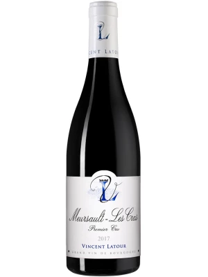 Вино Vincent Latour, Meursault-Les Cras 1-er Cru AOC 2017, 0.75 л