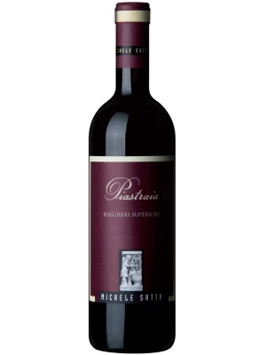 Вино Michele Satta, Piastraia, Bolgheri Superiore DOC 2019, 0.75 л