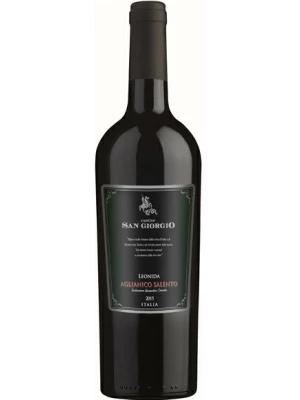 Вино Cantine San Giorgio, Leonida, Aglianico Salento IGP 0.75 л