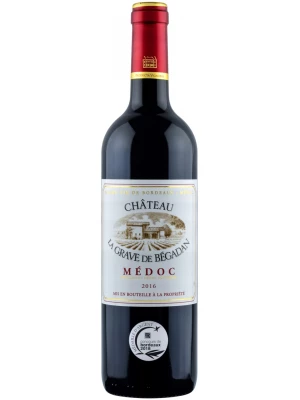 Вино Chateau La Grave de Begadan Medoc AOC 0.75 л