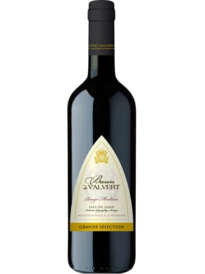Вино Baron de Valvert Rouge Moelleux 0.75 л